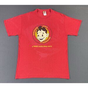Vintage Y2K Dodgeball Movie Promo Average Joe's Gymnasium Red Large Shirt Comedy